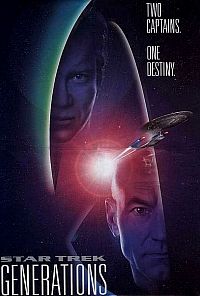 מסע בין כוכבים 7: דורות תרגום מובנה Star Trek: Generations לצפייה ישירה